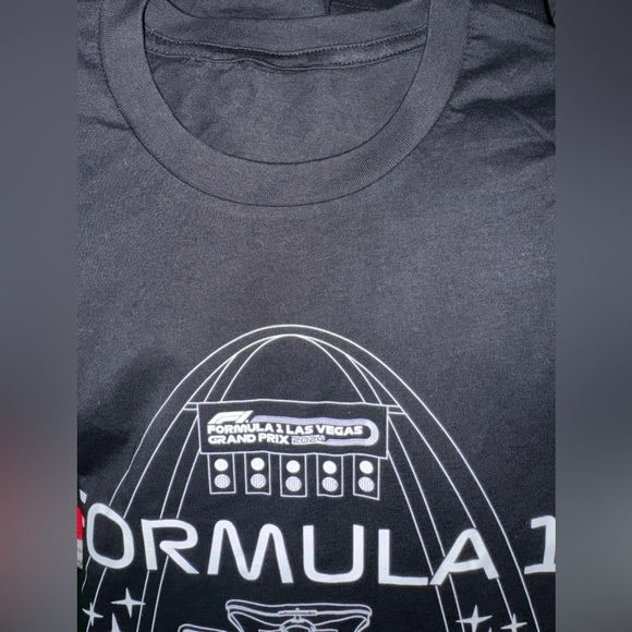 🏎️ NWOT! Formula 1 Las Vegas Grand Prix Tshirt - Picture 6 of 8